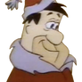 Fred Flintstone as Santa Claus vector