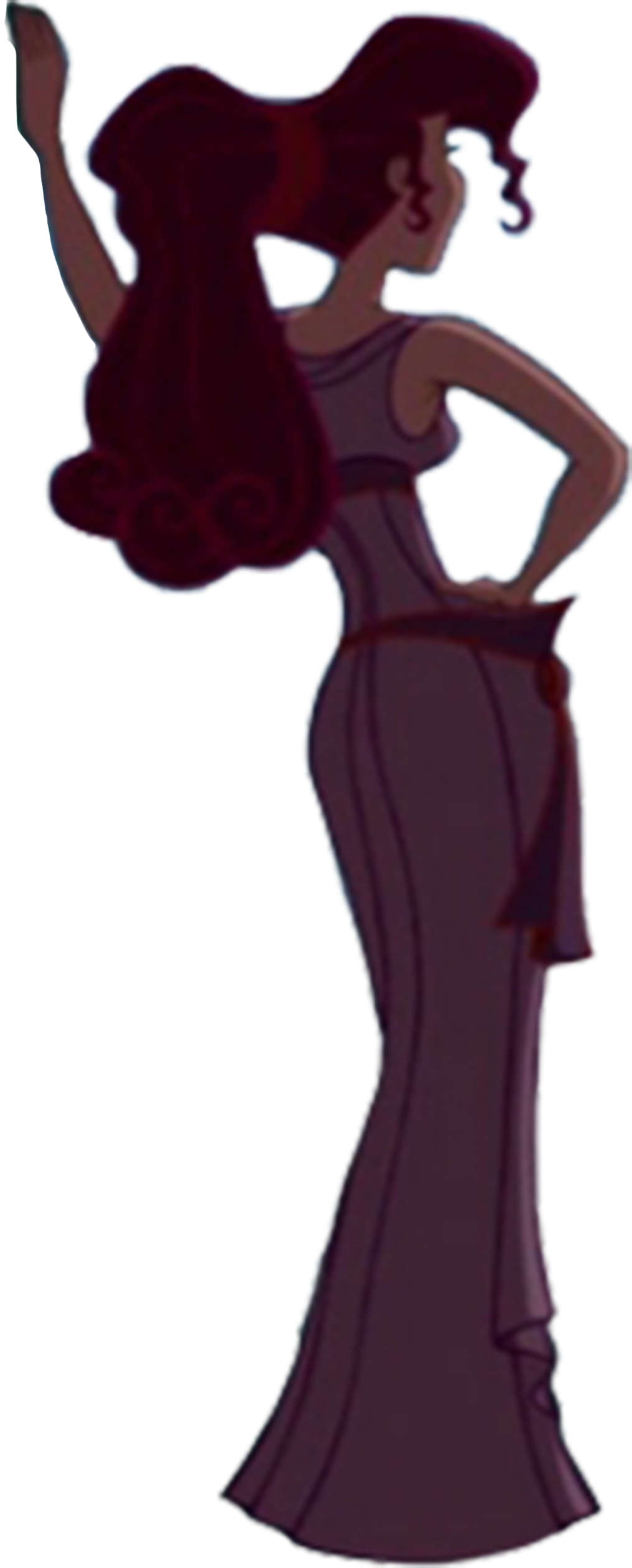 Deviantart Nice Rear View Megara (Disney)'s rear view vector by MrToonlover83 on DeviantArt