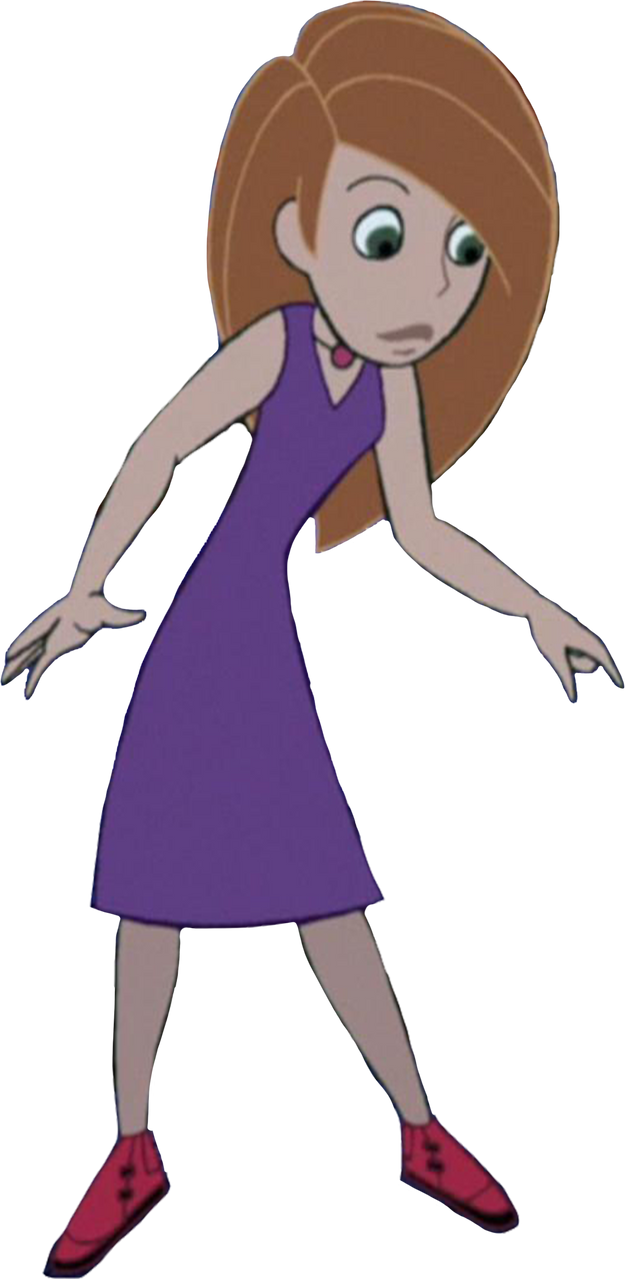 Kim Possible in her purple dress by MrToonlover83 on DeviantArt