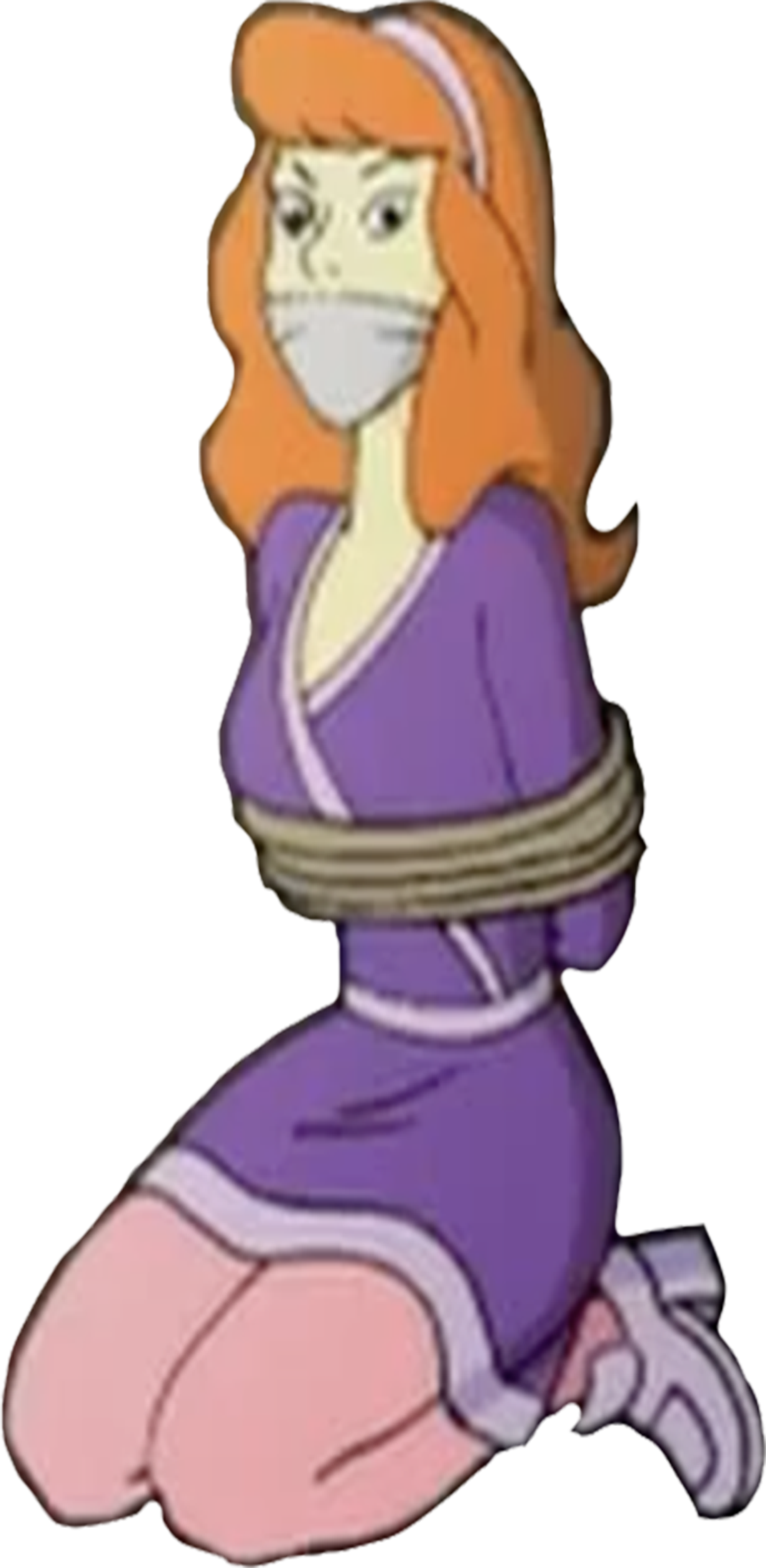 Daphne Blake Bound and Gagged vector by HomerSimpson1983 on DeviantArt