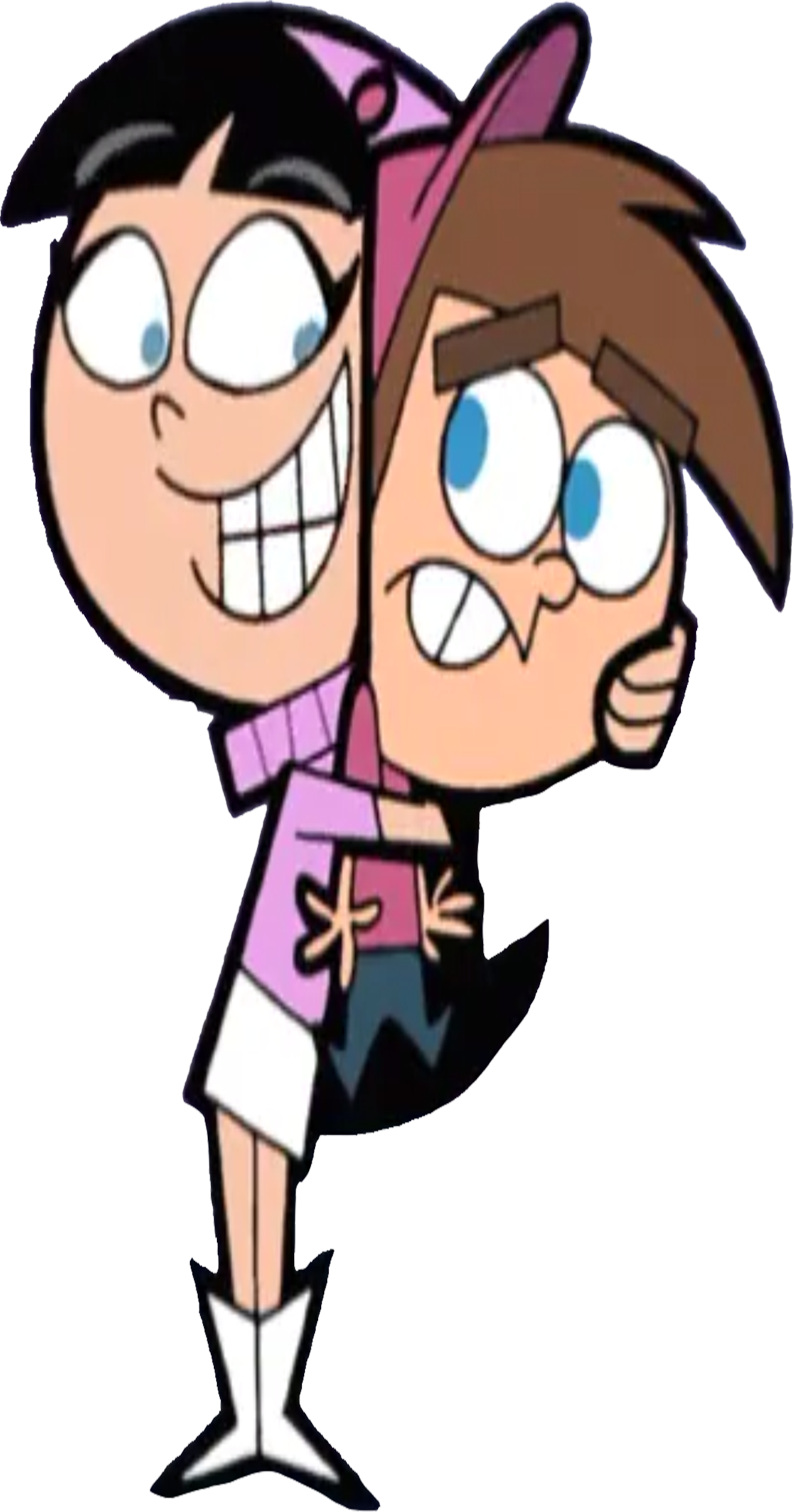 Timmy X Ruby Trixie hugging Timmy vector by MrToonlover83 on DeviantArt