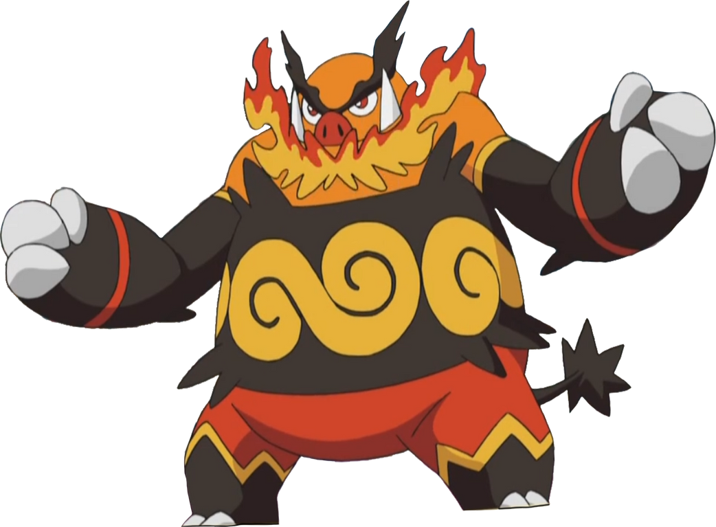 Emboar (Pokemon anime) vector by HomerSimpson1983 on DeviantArt