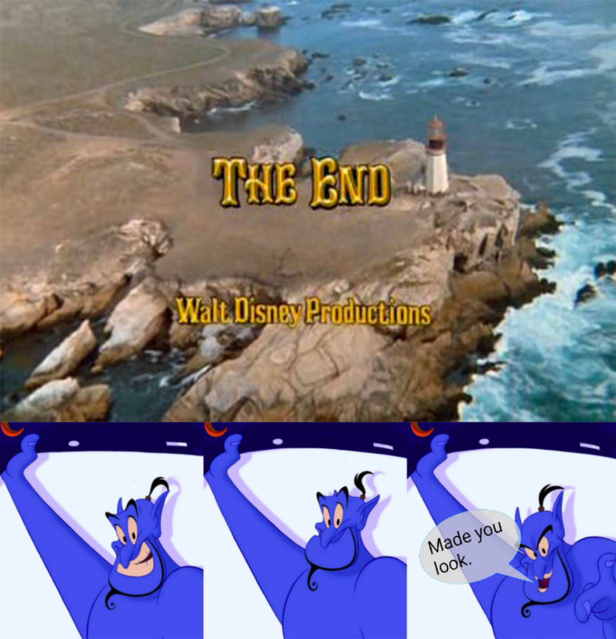Genie Ending Rocks Genie in P's D (1977) ending by MrToonlover83 on DeviantArt