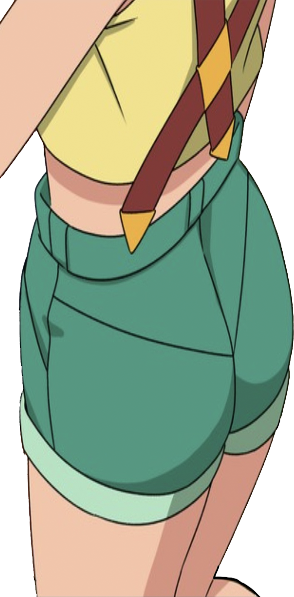 Pokemon Rear View Misty (Pokemon)'s rear end vector 2 by MrToonlover83 on DeviantArt