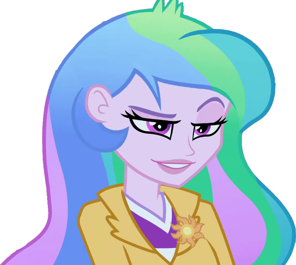 Principal Celestia vector 5 by MrToonlover83 on DeviantArt