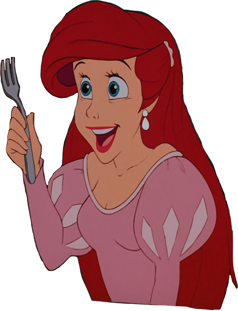 Princess Ariel and the Dinglehopper vector by HomerSimpson1983 on ...