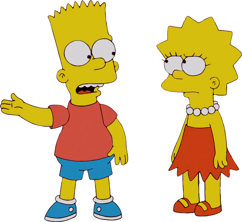 Bart And Lisa Simpson Vector 2 By HomerSimpson1983 On DeviantArt bart-and-lisa-simpson-vector-2-by-homersimpson1983-on-deviantart