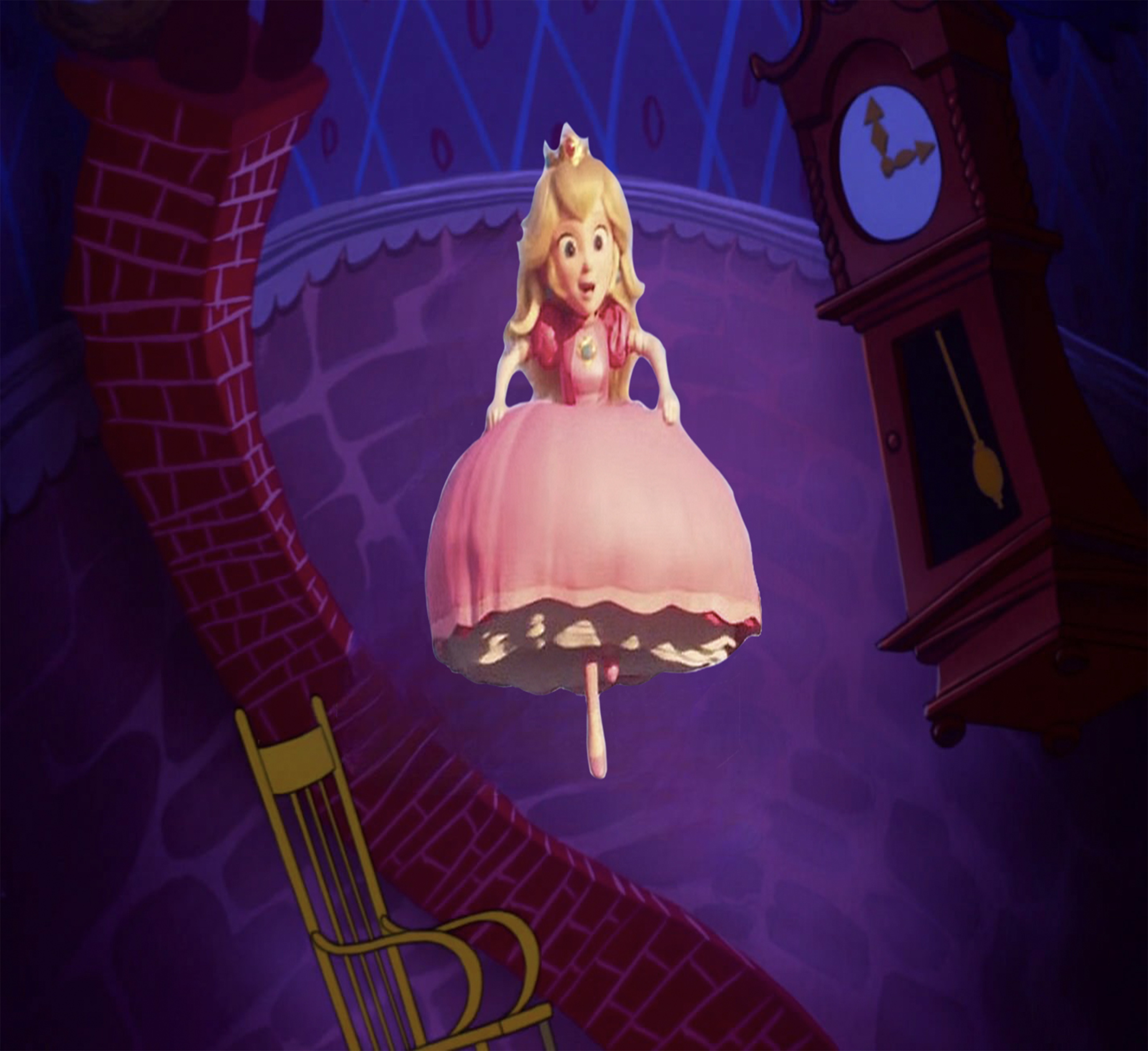 Floating Rabbit Art PP (TSMBM) floating down the Rabbit hole by MrToonlover83 on DeviantArt