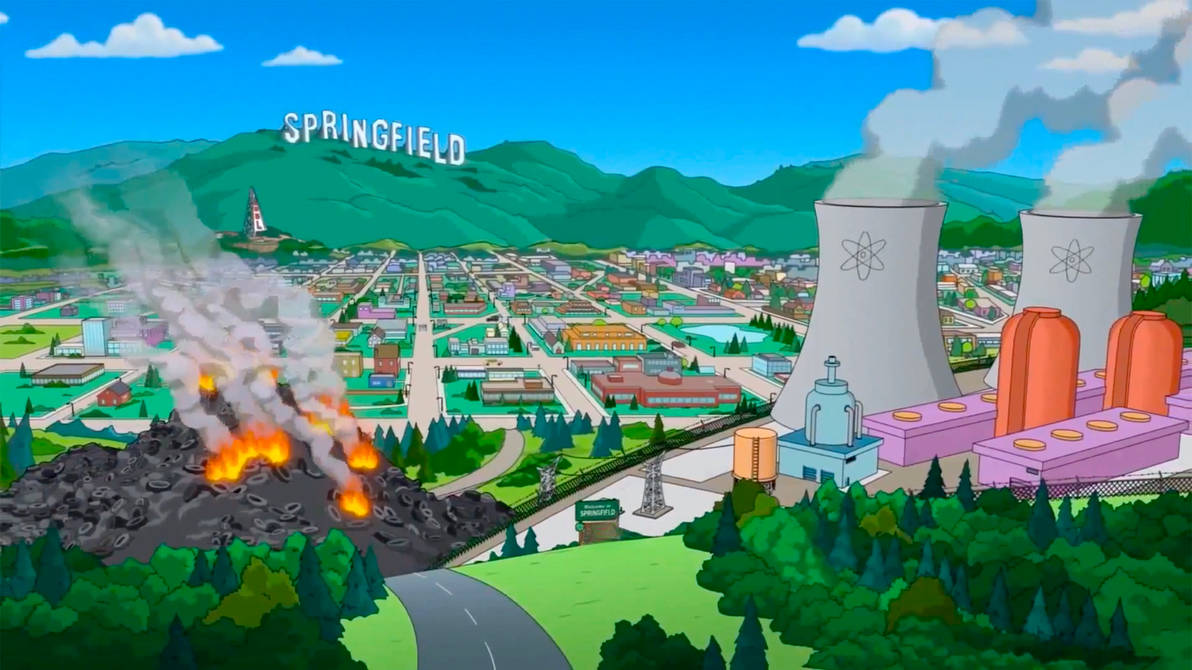 Springfield background by MrToonlover83 on DeviantArt