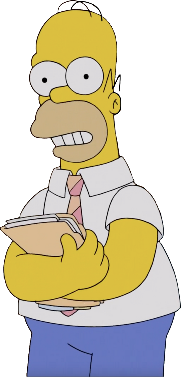 Homer Simpson vector 22 by MrToonlover83 on DeviantArt