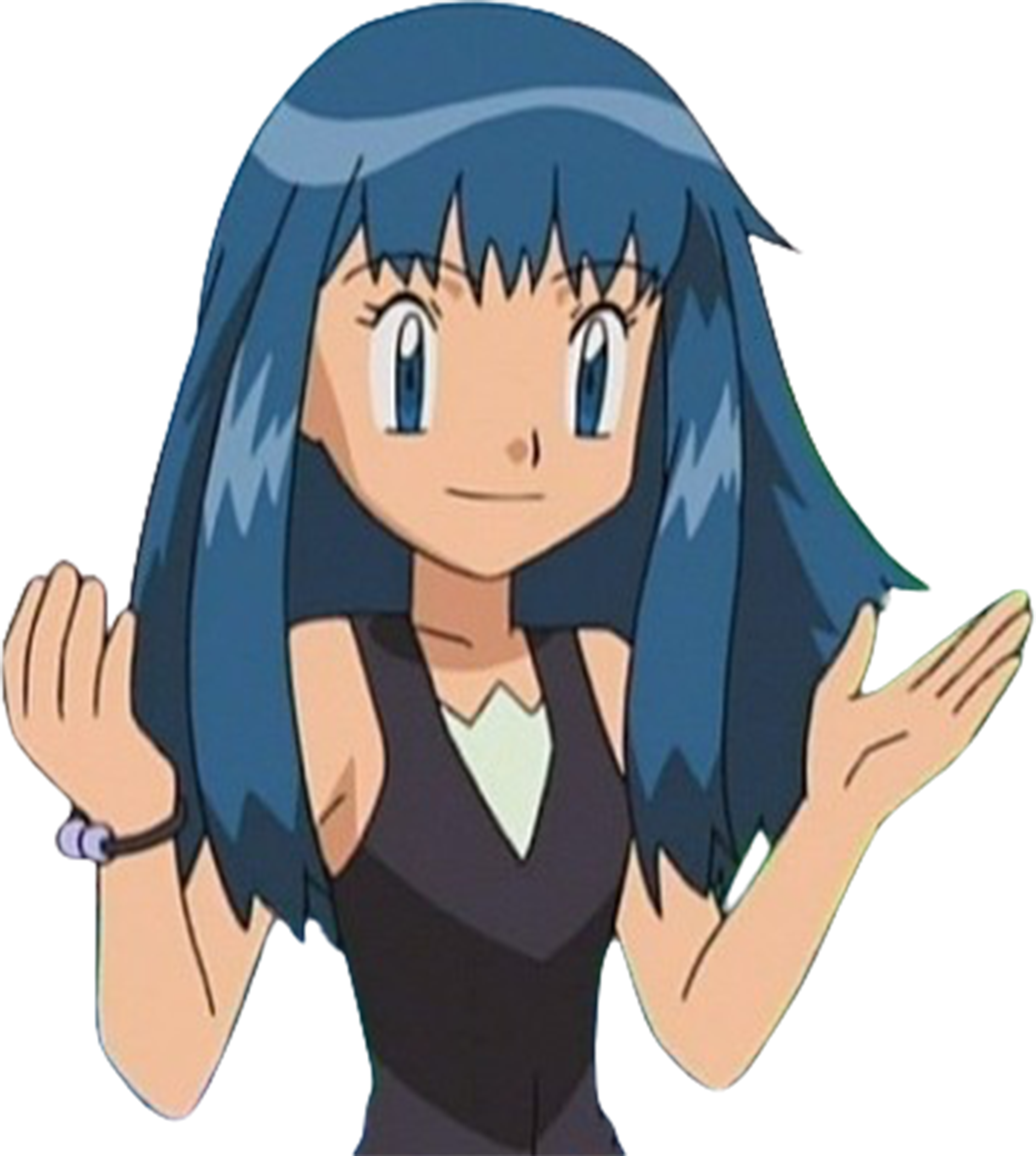 Nice Hair In Pokemon Ultra Sun Dawn's Gorgeous hair by MrToonlover83 on DeviantArt
