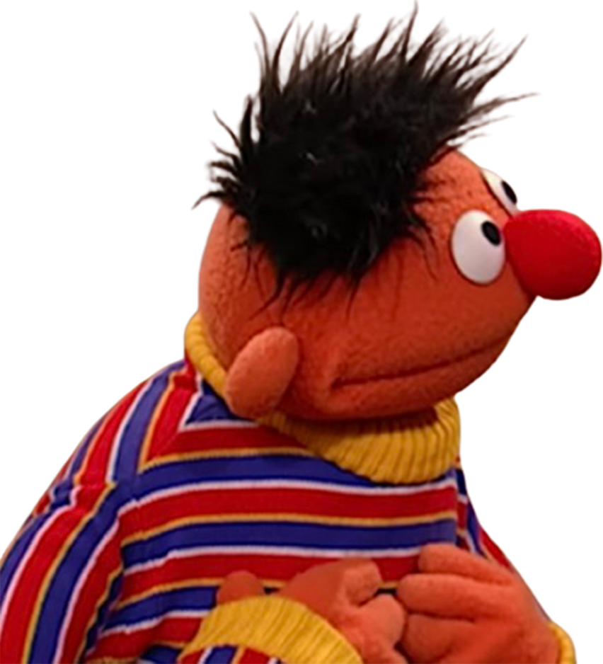 Ernie (Sesame Street) vector by MrToonlover83 on DeviantArt