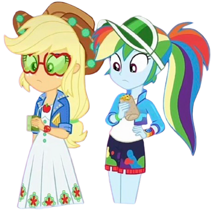 Aj Rd Mlp AJ and RD (EG) vector by MrToonlover83 on DeviantArt