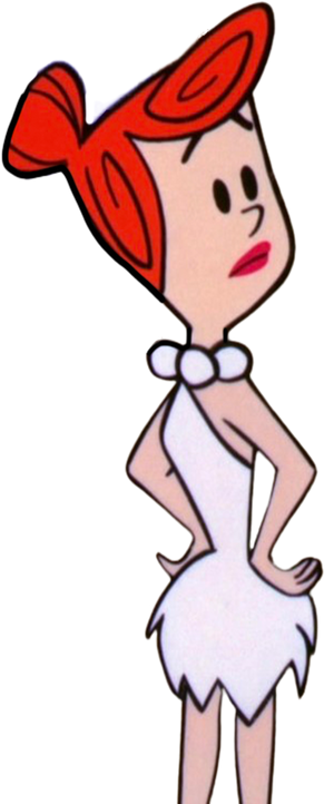 Wilma Flintstone vector 26