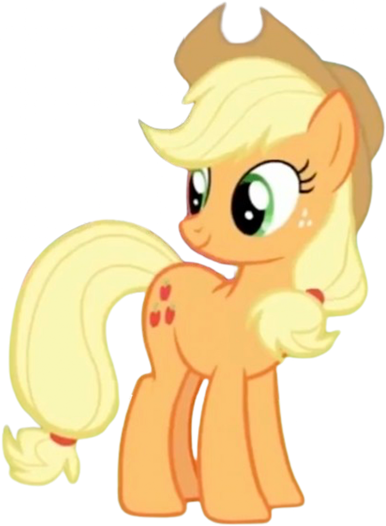 Mlp Applejack Color Inverted Eg Crystal Prep Applejack Vector My Little Pony