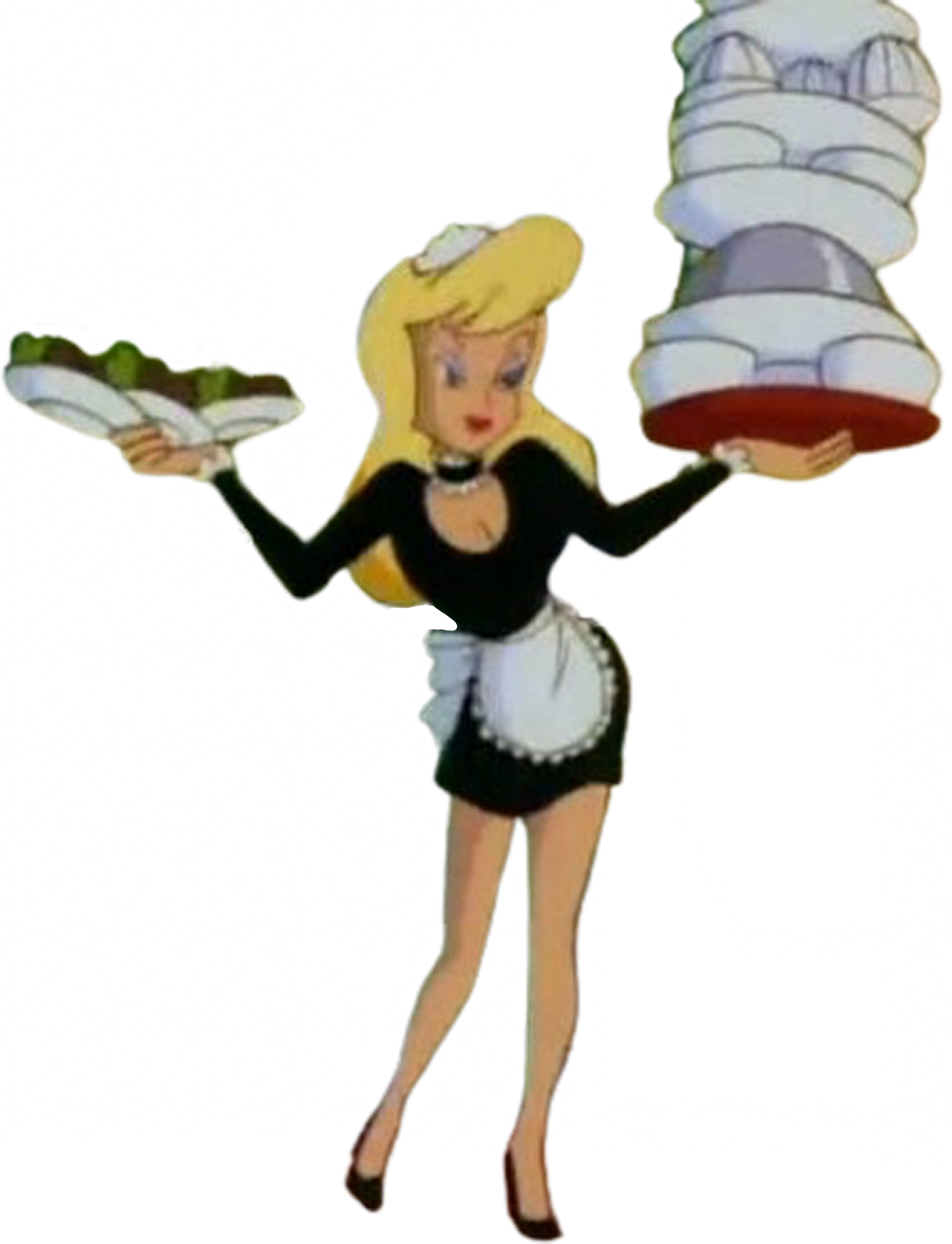 Hello Waitress Hello Nurse as a Waitress vector by MrToonlover83 on DeviantArt