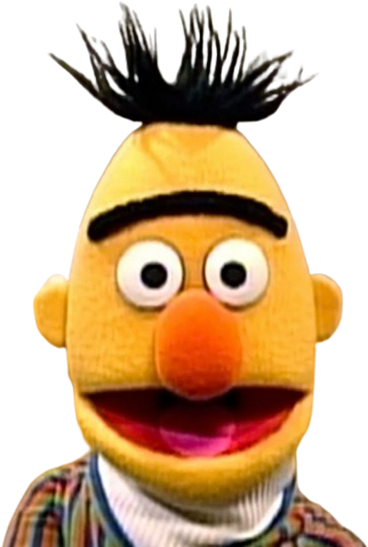 Bert Spit Bert Sesame Street Vector