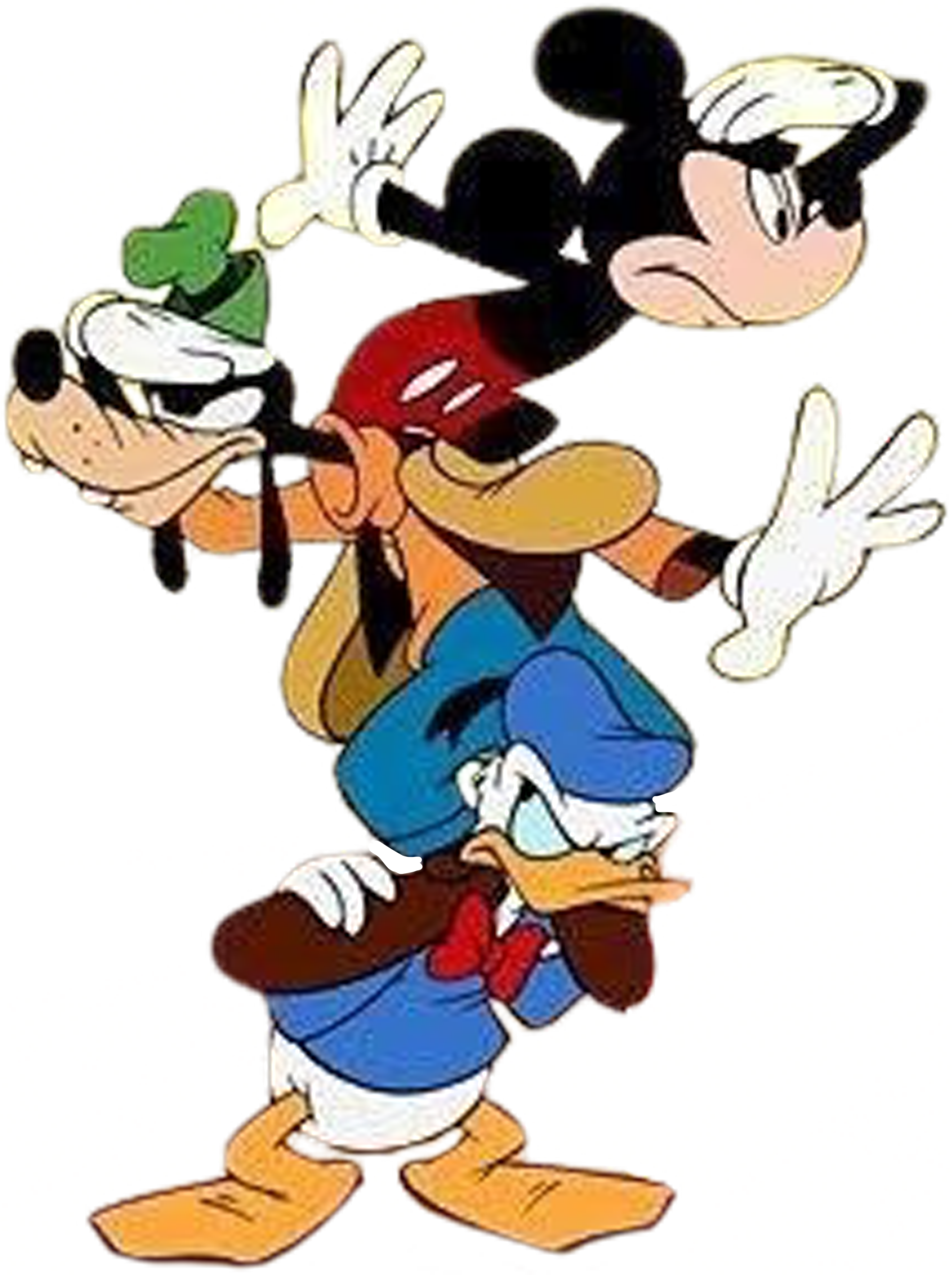 Gooby Donald Mickey, Donald, and Goofy vector 2 by IloveToonssomuch on DeviantArt