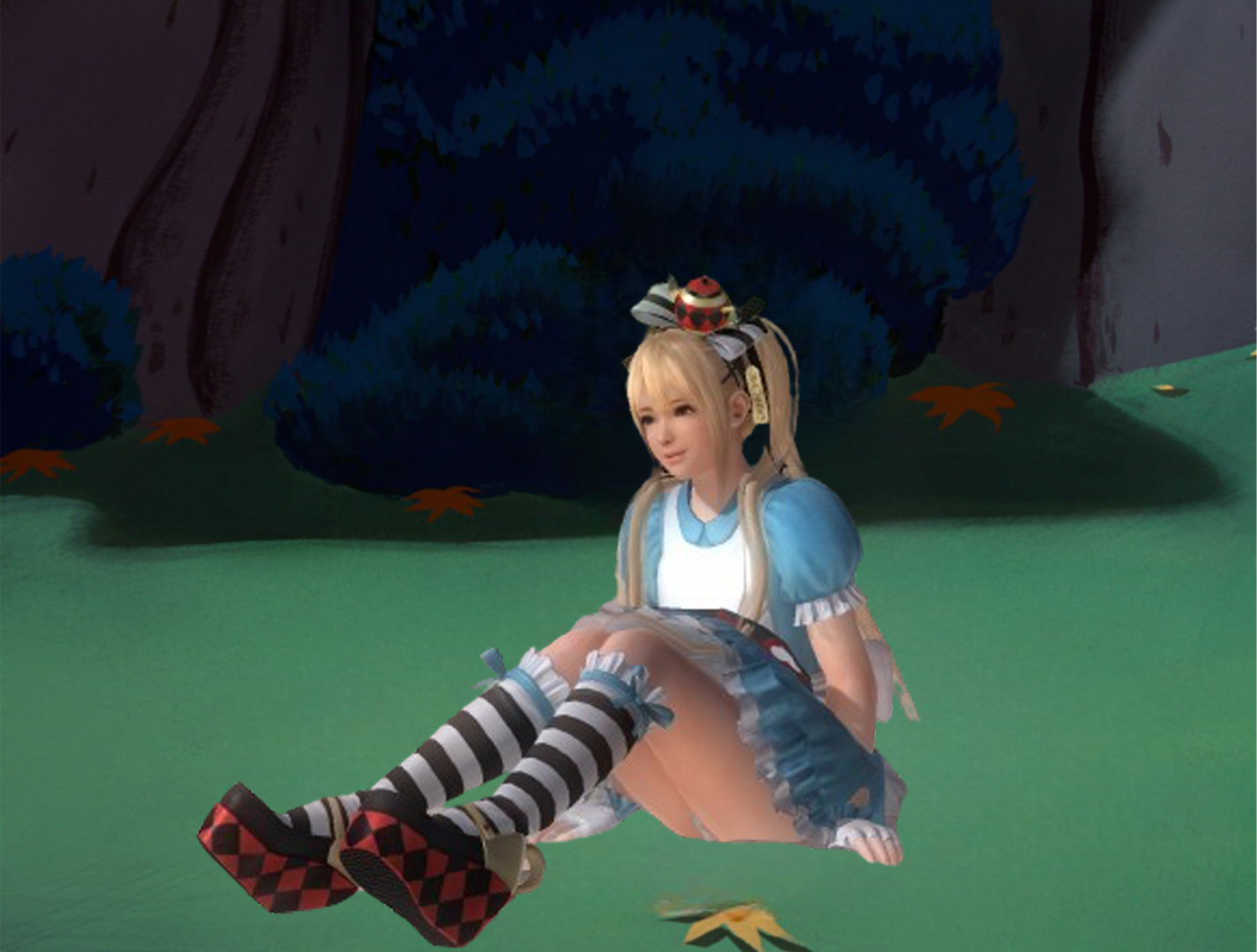 Sick Alice Deviantart MR as Alice sitting by MrToonlover83 on DeviantArt