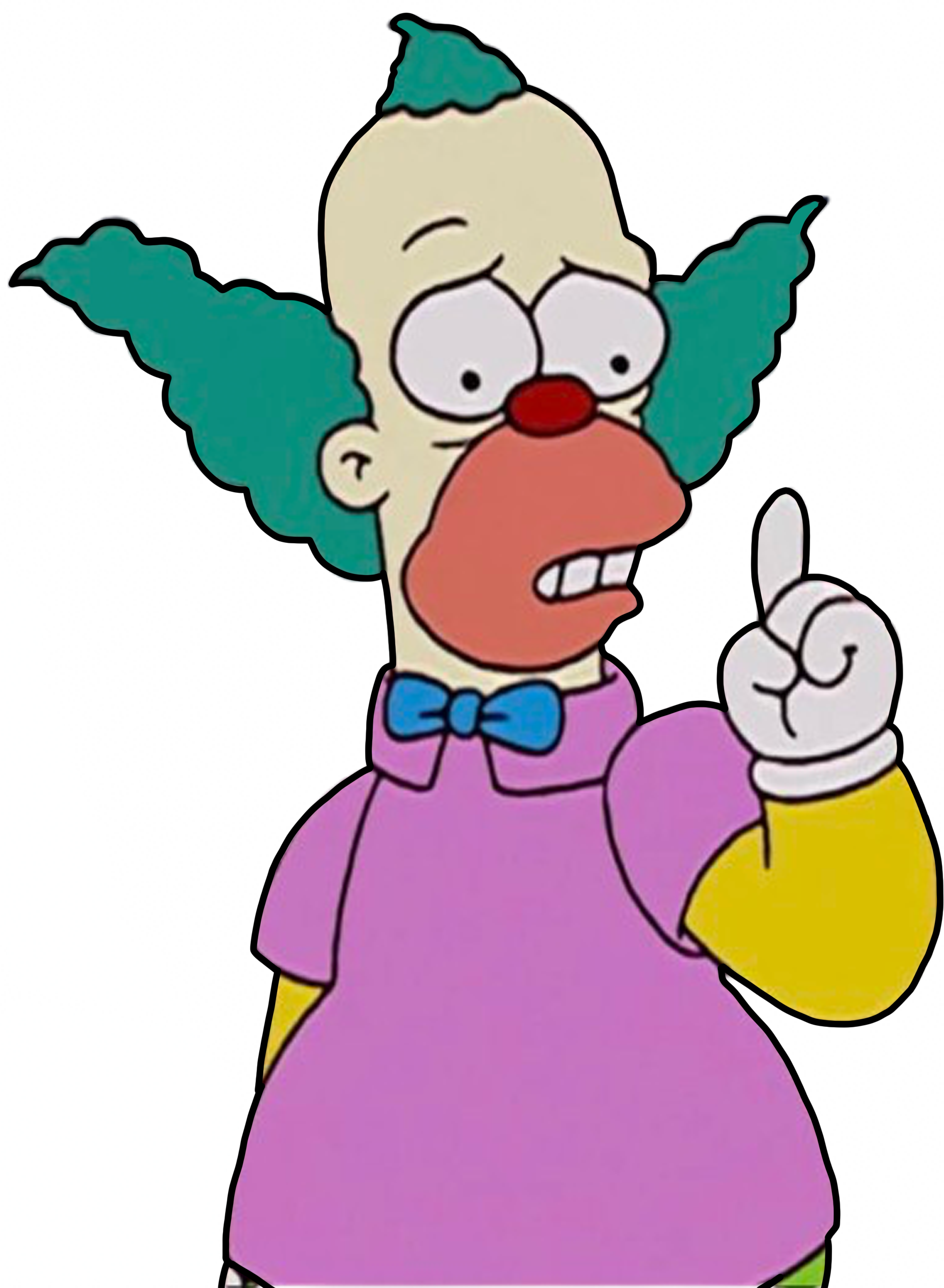 Krusty the Clown vector 3 by MrToonlover83 on DeviantArt