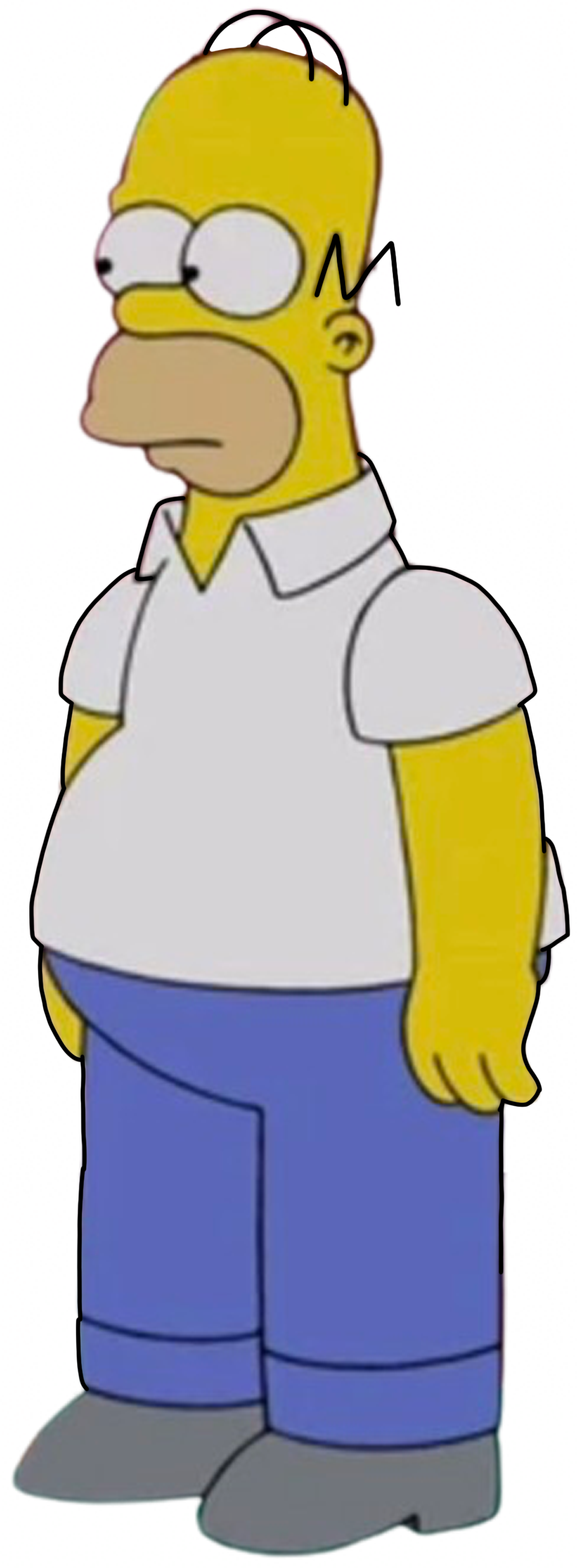 The Simpsons Vector Deviantart Homer Simpson vector 48 by MrToonlover83 on DeviantArt