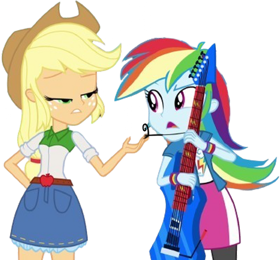 Aj Rd Mlp AJ and RD (EG) vector 4 by MrToonlover83 on DeviantArt