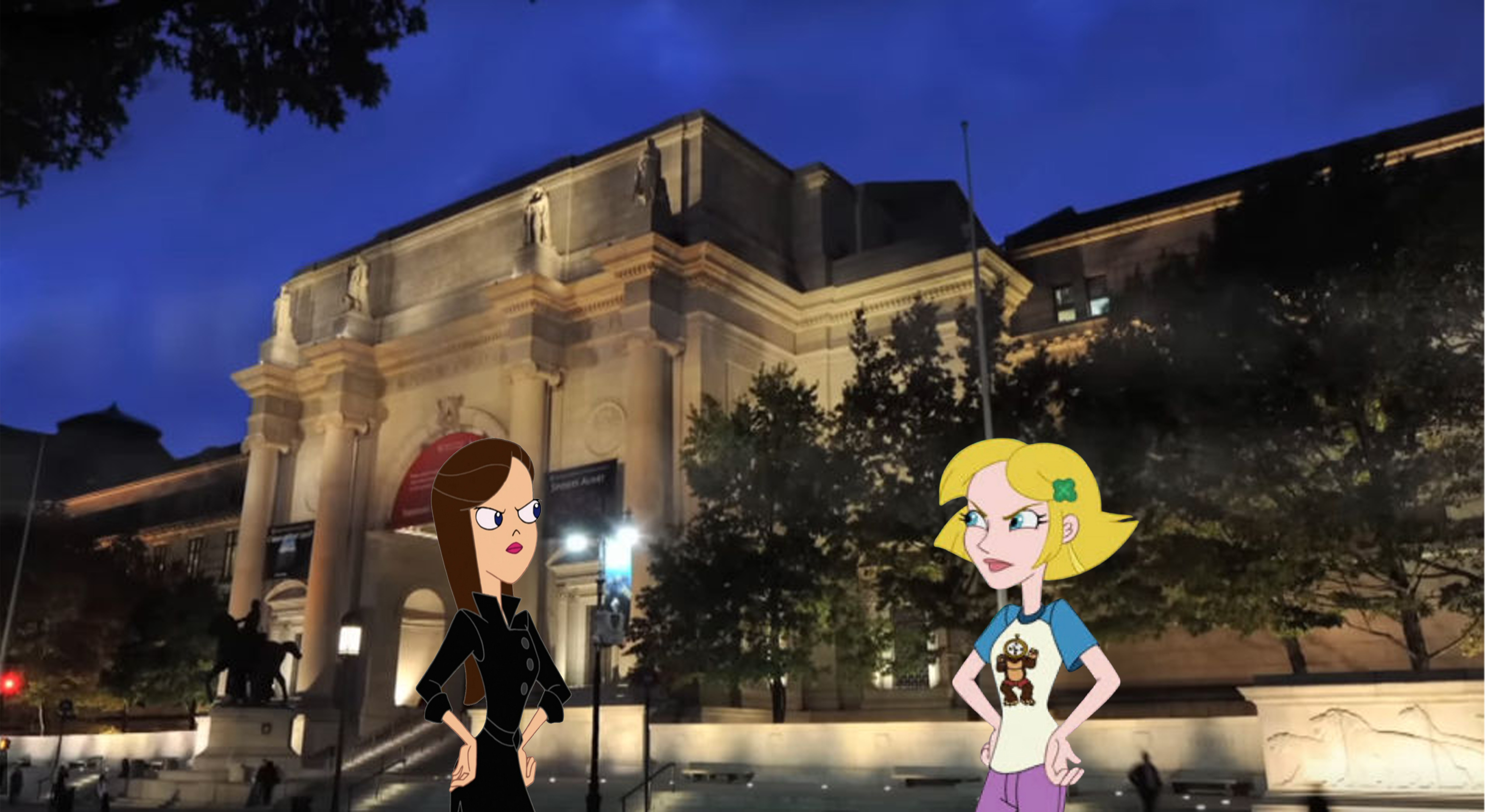 Vanessa and Sara arguing by MrToonlover83 on DeviantArt
