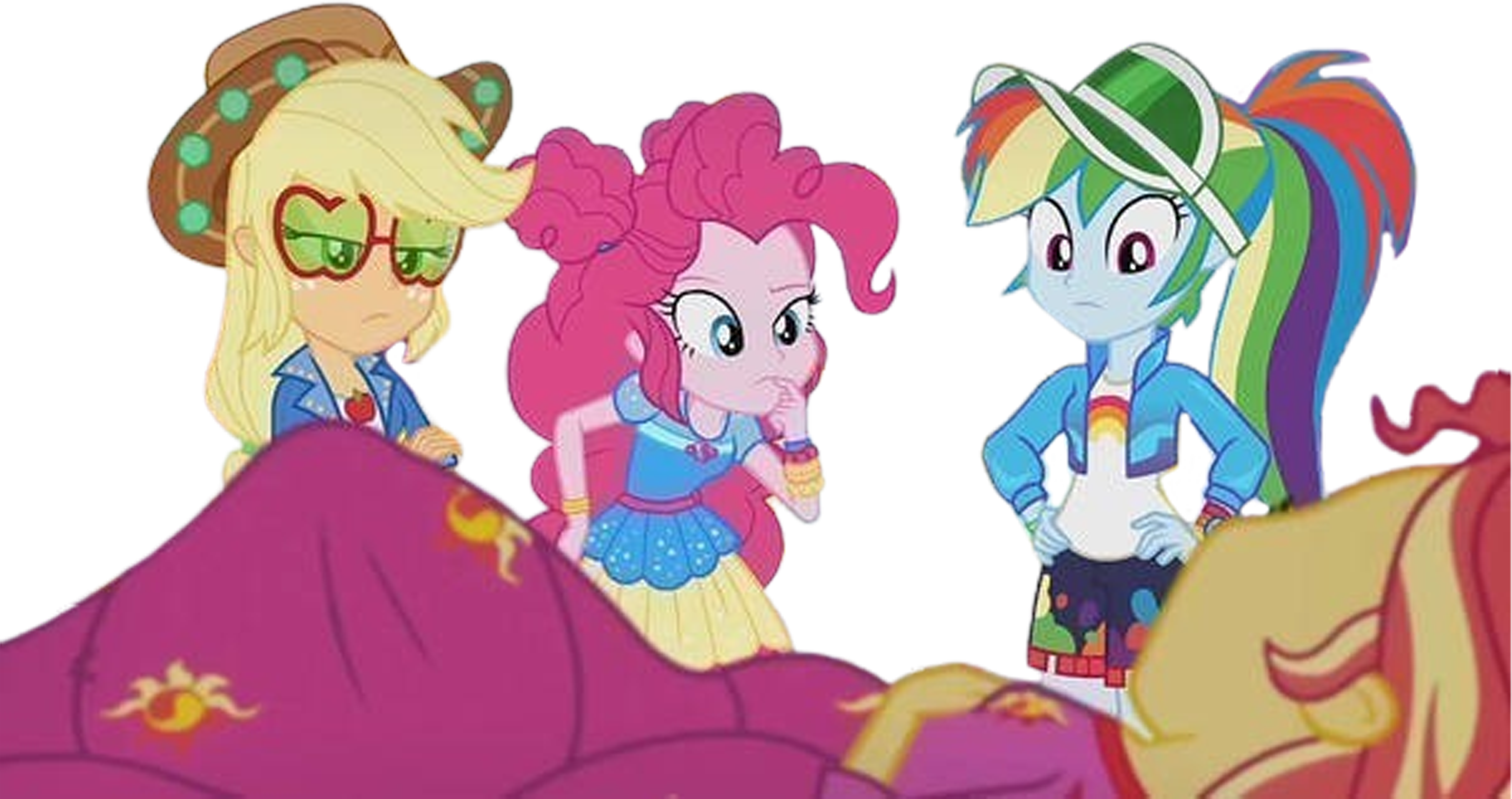 Aj Rd Mlp AJ, RD, PP and SS (EG) vector by MrToonlover83 on DeviantArt