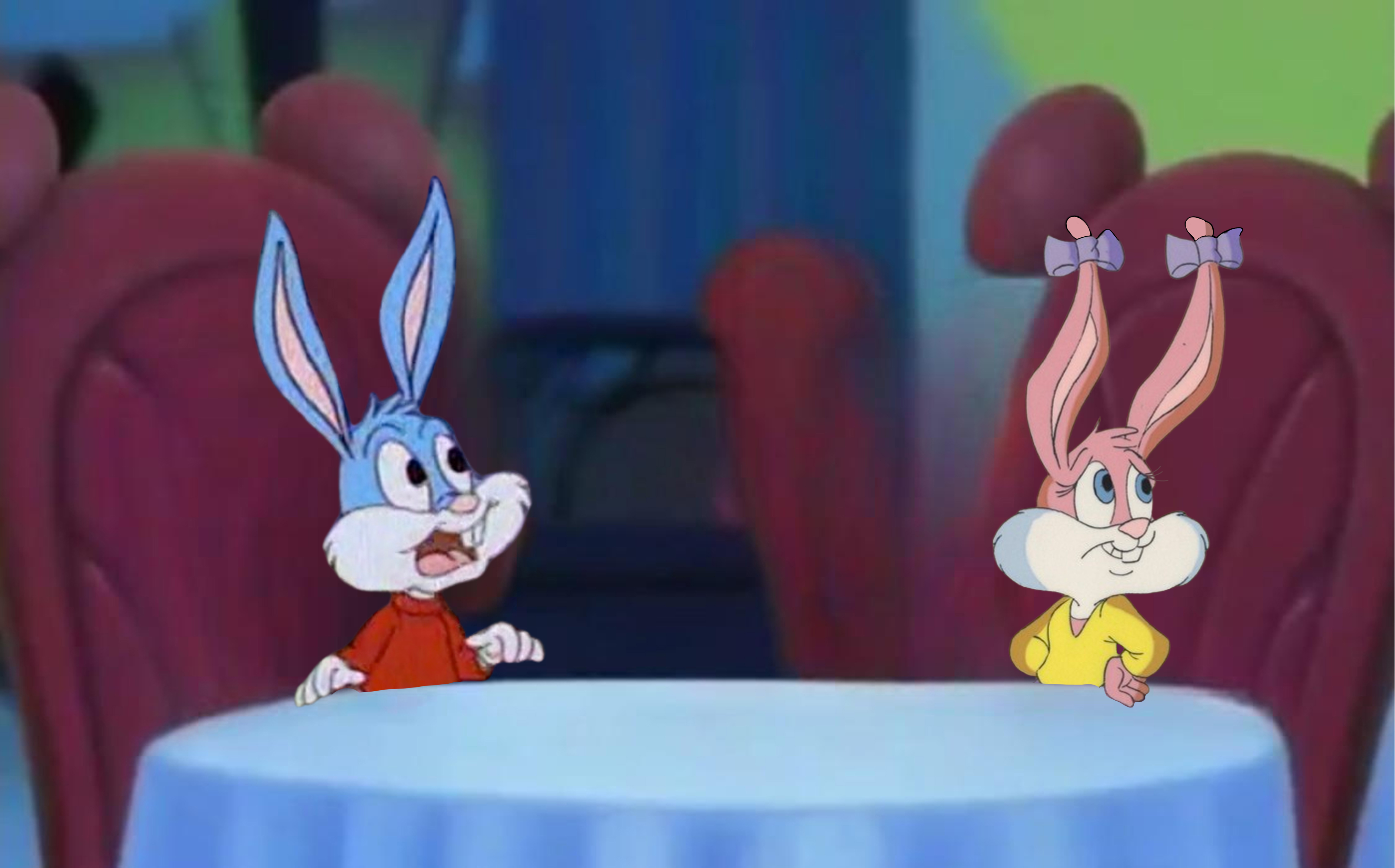 Buster and Babs Bunny at the HOT by MrToonlover83 on DeviantArt