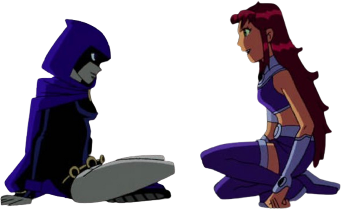 Demon Starfire Starfire and Raven (2003) vector 19 by MrToonlover83 on DeviantArt
