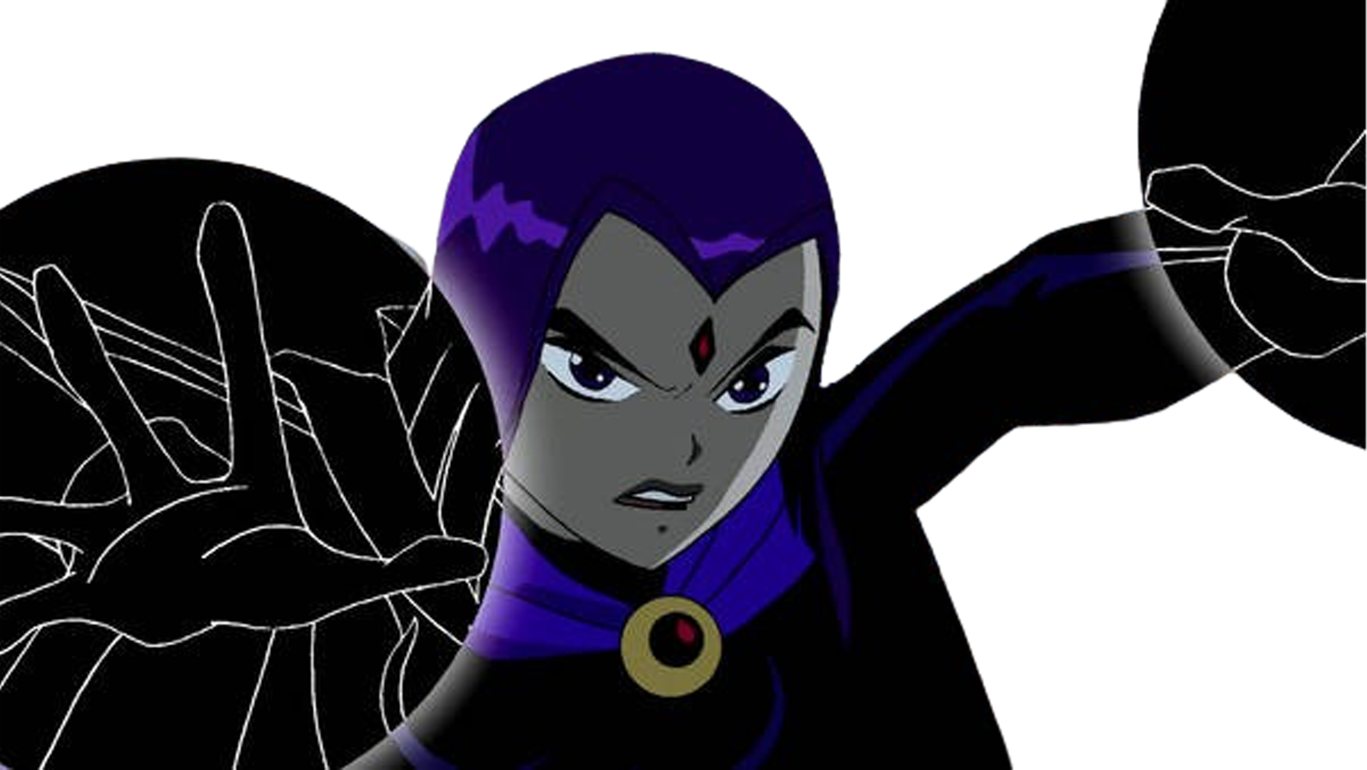 Raven Character R3 Raven (2003) vector 85 by MrToonlover83 on DeviantArt