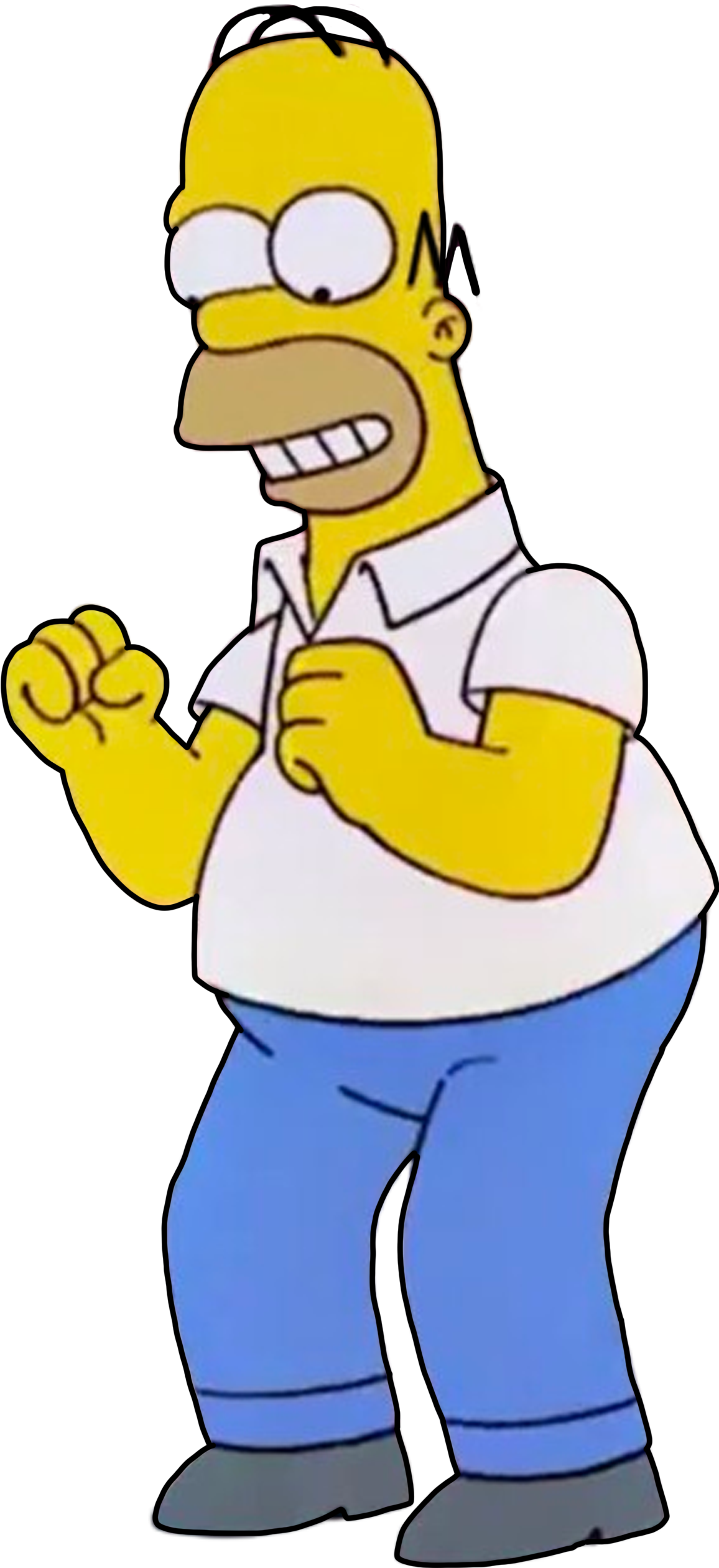 Homer Simpson Dancing vector by MrToonlover83 on DeviantArt
