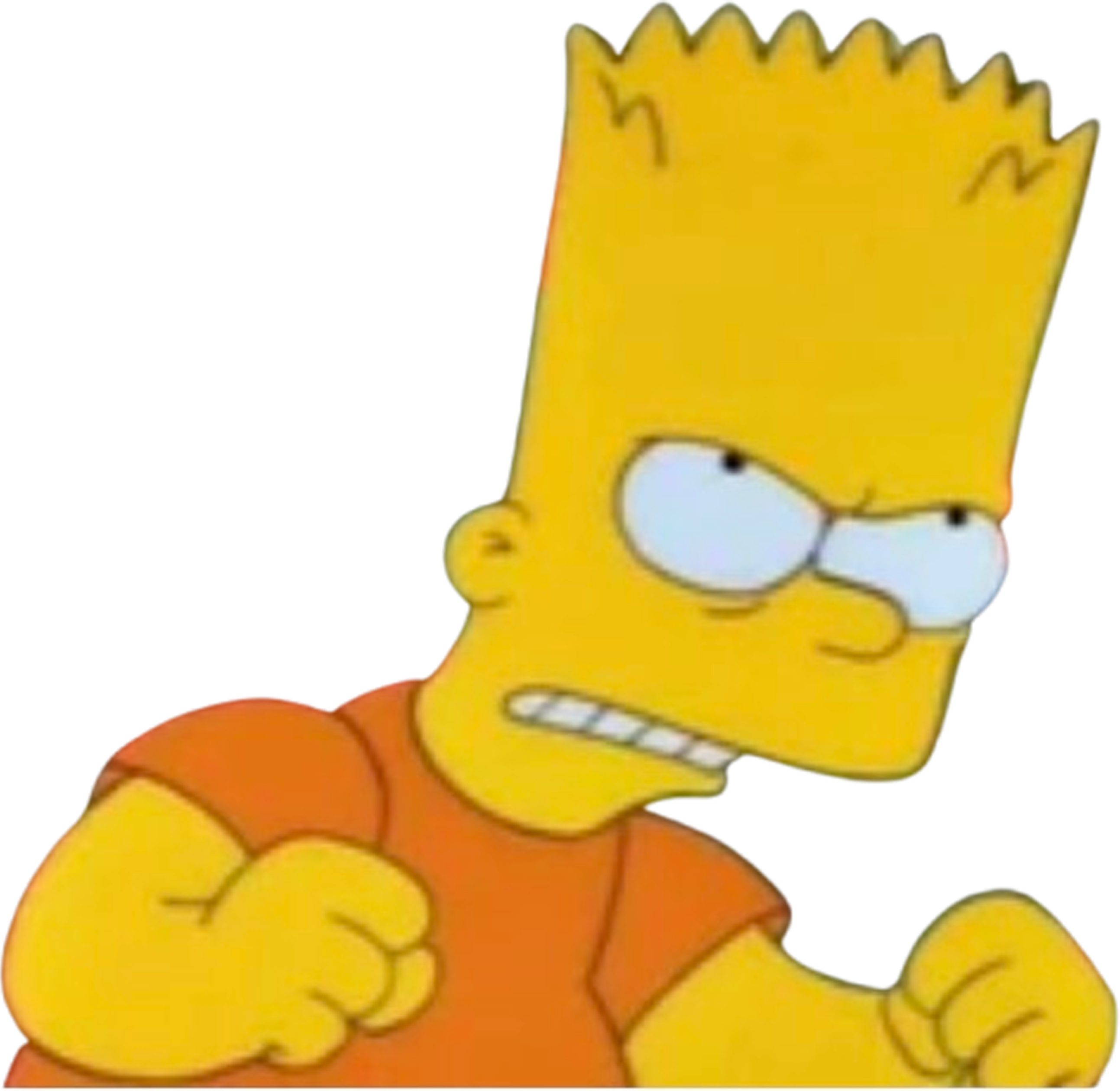 Bart Simpson angry vector by MrToonlover83 on DeviantArt