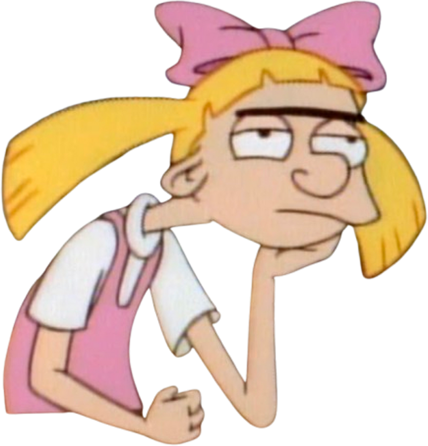 Helga Sticker Helga G. Pataki vector 26 by MrToonlover83 on DeviantArt