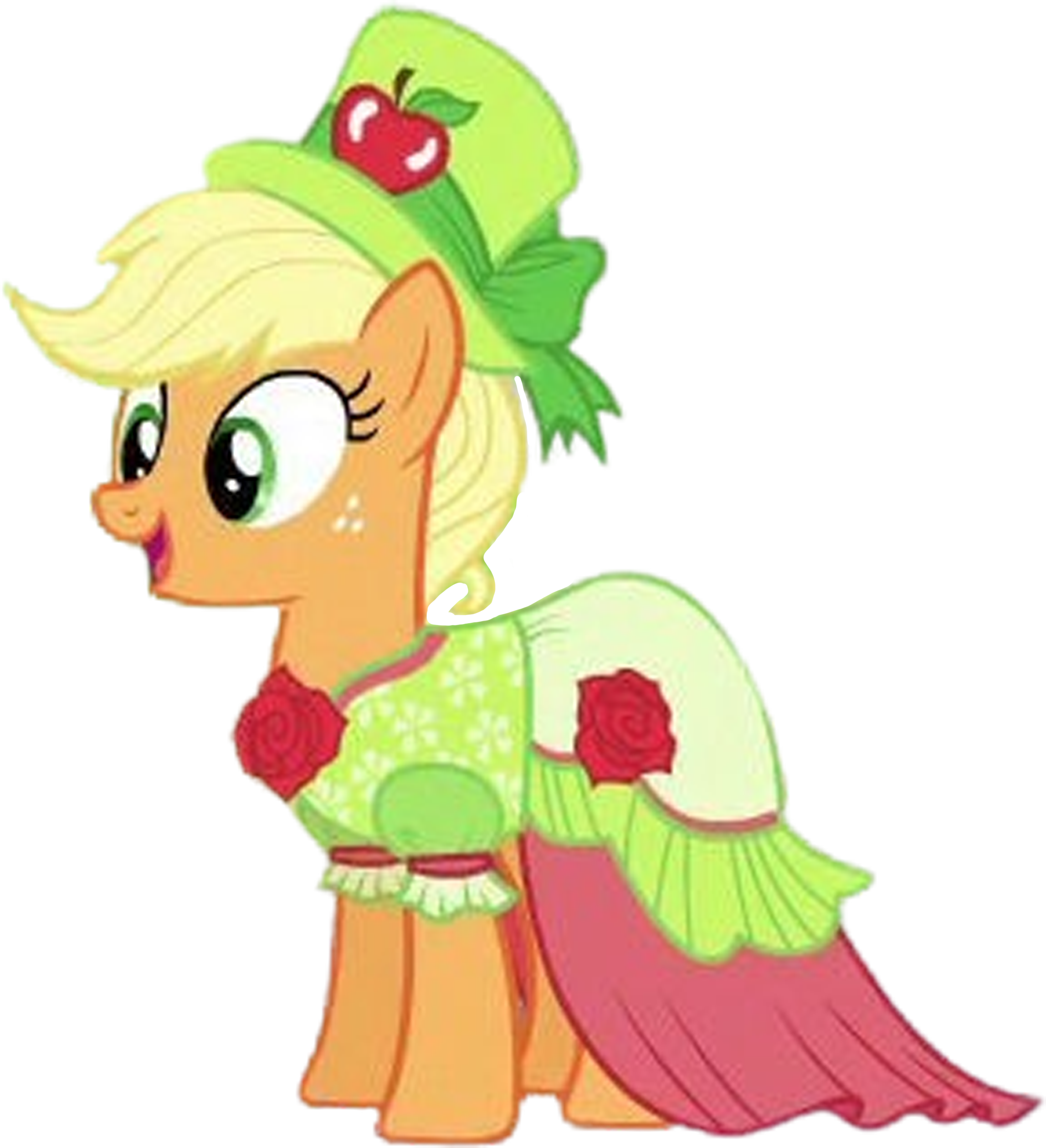 Mlp Aj Restyle AJ's second Gala dress vector by MrToonlover83 on DeviantArt