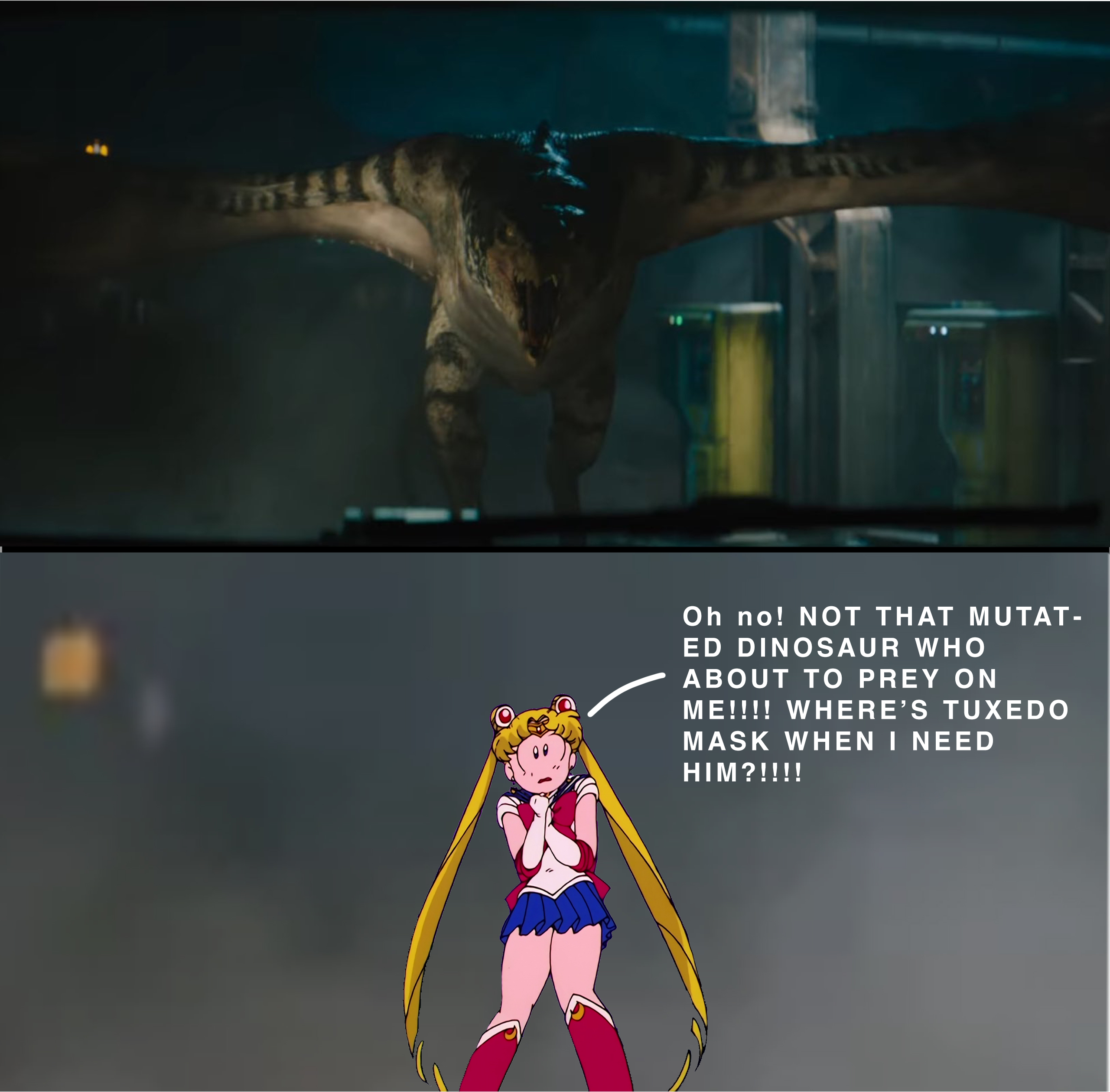 Deviantart Mutadon The Mutadon about to attack Sailor Moon by MrToonlover83 on DeviantArt