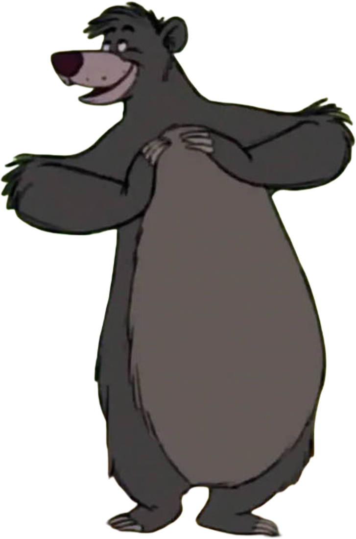 Baloo Render Baloo the Bear vector by IloveToonssomuch on DeviantArt
