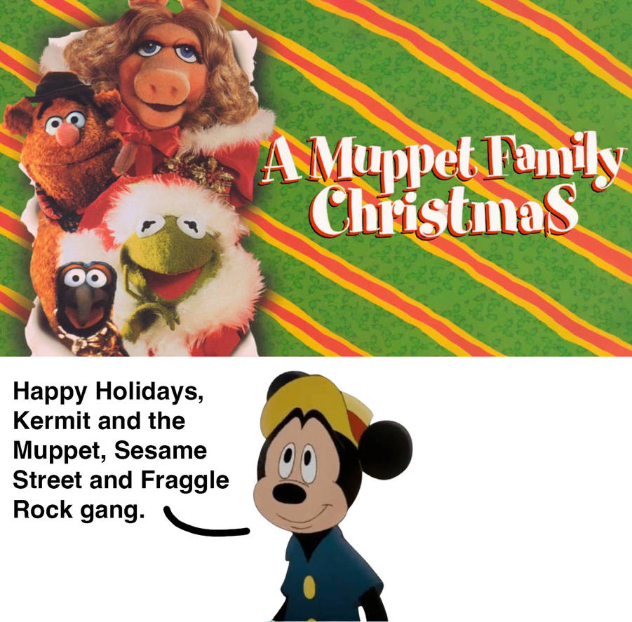 Mickey Muppet Mickey likes A Muppet Family Christmas by IloveToonssomuch on DeviantArt