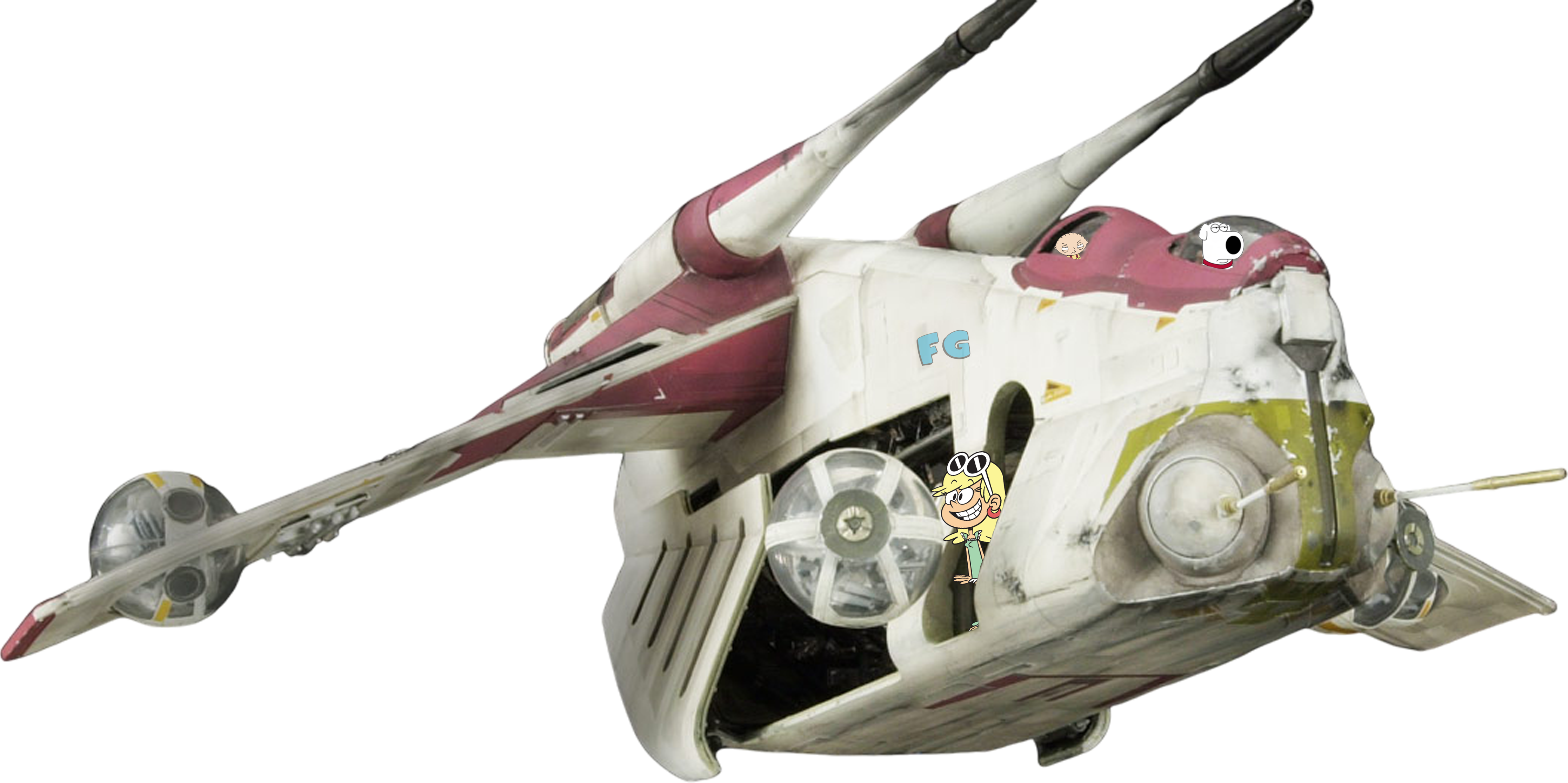 Republic Gunship Renders B and SG's own Republic Gunship by IloveToonssomuch on DeviantArt