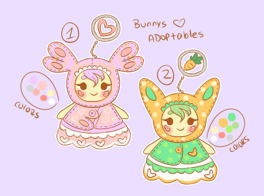 Bunny dollie adoptables #1 OPEN