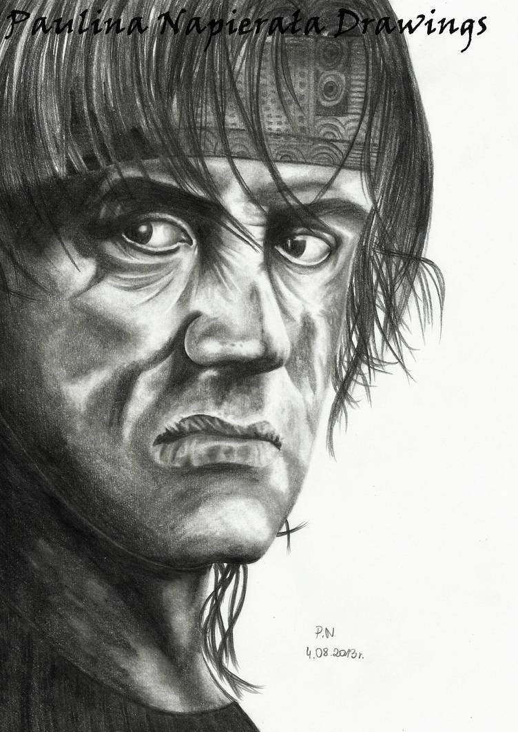 Sylvester Stallone by mouseisonlyone on DeviantArt