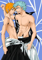 Bleach- Ichigo Grimmjow