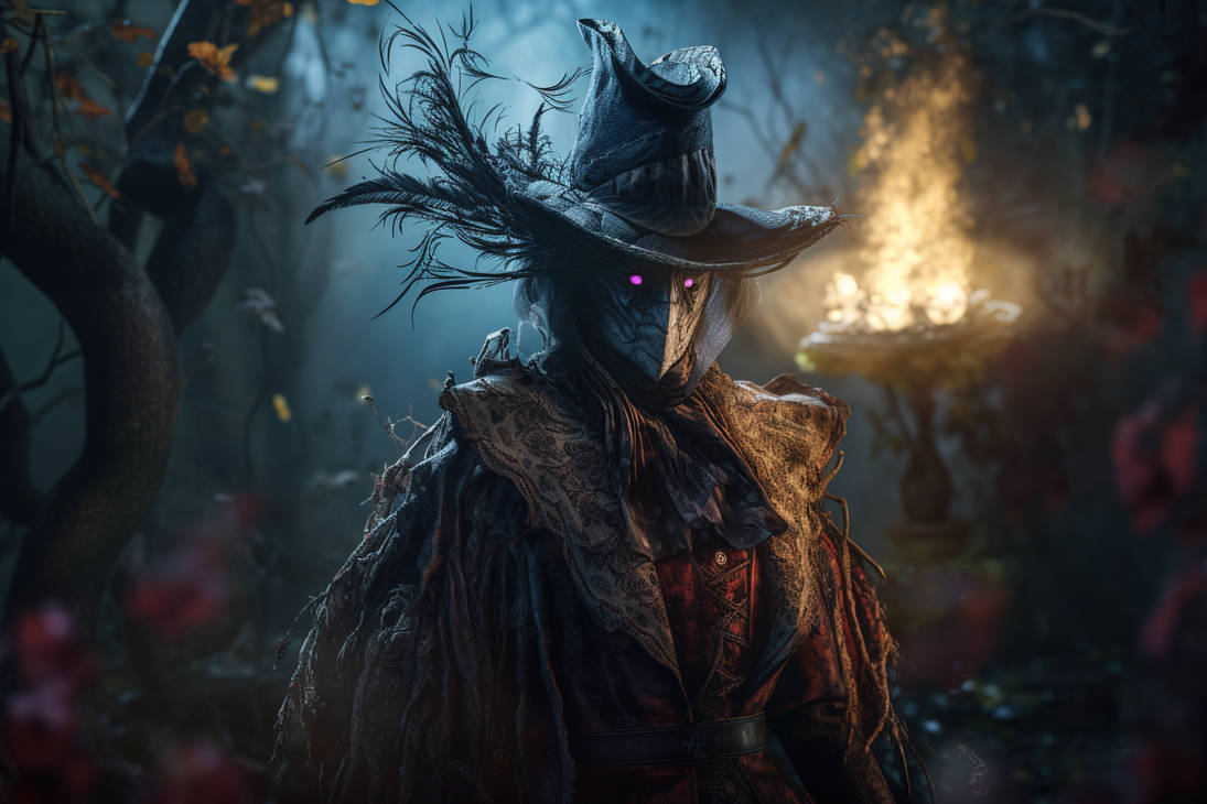 Bloodborne Eileen The Crow concept design 4 by CosmicBlessedWithEye on ...