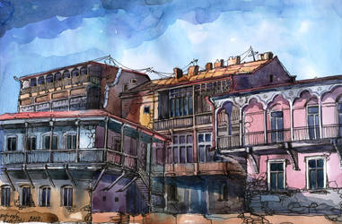 Old Tbilisi by tichooo