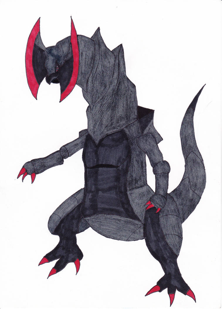 Shiny Haxorus by on DeviantArt