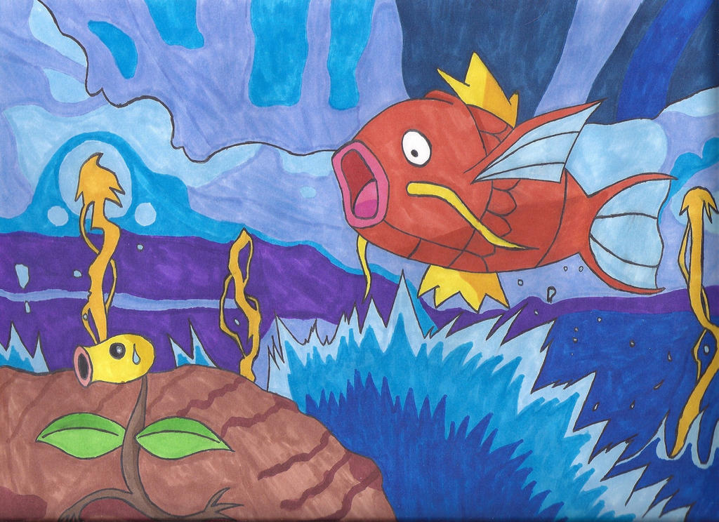 Magikarp VS. Bellsprout THE ULTIMATE BATTLE! by TheDarkManetric on ...
