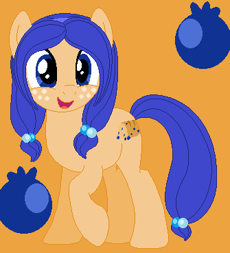 Mlp Blue Raspberry MLP Blueberry Loaf by jshepard19 on DeviantArt