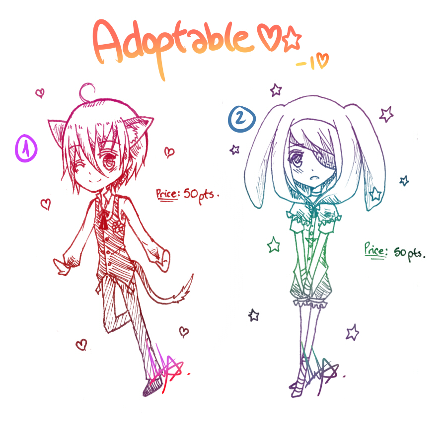 CLOSED - ADOPTABLE 03 - Shota animals?