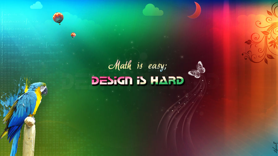Math Is Easy Design Math is easy ,Design is hard by liburn on DeviantArt