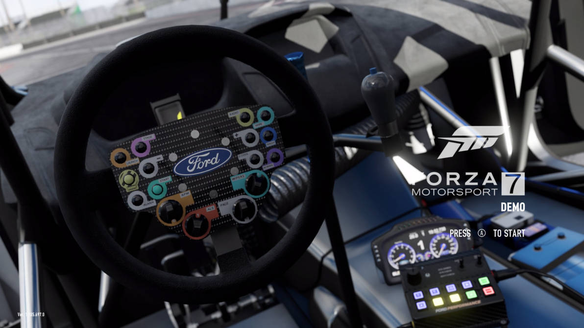 Forza Motorsport 7 Demo Ford Focus Rs Rx Interior By
